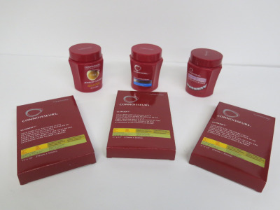 3 x Pots of Connoisseurs Cleaning Fluids, Gold, Silver & Semi Precious with 3 x Polishing Clothes.