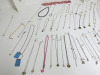 Large Quantity of 63 x Assorted Costume, Silver & Other Costume Style Necklaces in a Variety of Styles & Sizes (As Viewed).