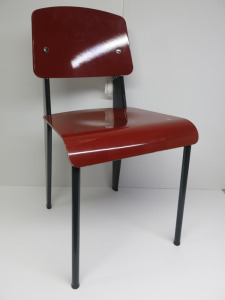 Vitra Prouve Collection, Standard Chair in Red, Vitra Edition 2002.