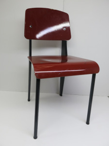 Vitra Prouve Collection, Standard Chair in Red, Vitra Edition 2002.