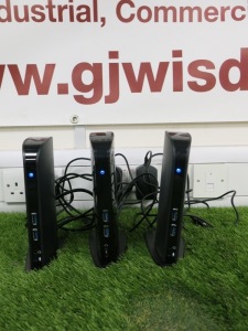 3 x Docking Stations, to Include: 1 x StarTech, 2 x Kensington. Comes with Power Supplies & USB Leads.