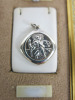 2 x St Christopher Pendants in Assorted Styles on Display Frame (As Viewed). - 3
