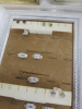5 x Display Frames with a Quantity of 43 x Pairs of Assorted Silver Earrings (As Viewed). - 5