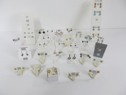 33 x Pairs of Assorted Earrings in a Variety of Styles. Total Estimated RRP &pound;1860 (As Viewed).