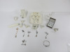 Quantity of 26 x Silver & Faux Stone, Assorted Items of Sparkling Jewellery to Include: 14 x Necklaces, 11 x Earrings & 1 x Bracelet (As Viewed).