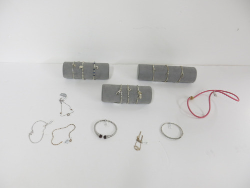 16 x Assorted Bracelets to Include Silver, Fashion & Other in Various Styles. Total Estimated RRP &pound;1330