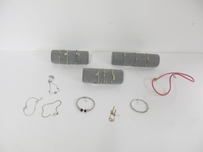 16 x Assorted Bracelets to Include Silver, Fashion & Other in Various Styles. Total Estimated RRP &pound;1330