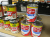 Approx. 268 x Assorted Tins of Food & Coffee to Include: 13 x Tins of Plum Tomatoes, 30 x Tins of Assorted Baked Beans, 11 x Tins of Soup & Spaghetti, 14 x Tins of Salmon, 67 x Tins of Assorted Tuna, 31 x Tins of Sardines, 52 x Tins of Assorted Mackerel, - 11
