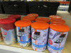 Approx. 268 x Assorted Tins of Food & Coffee to Include: 13 x Tins of Plum Tomatoes, 30 x Tins of Assorted Baked Beans, 11 x Tins of Soup & Spaghetti, 14 x Tins of Salmon, 67 x Tins of Assorted Tuna, 31 x Tins of Sardines, 52 x Tins of Assorted Mackerel, - 13