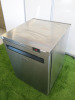 Foster Single Door Stainless Steel Under Counter Freezer, Model LR150 13-104, S/N E6009811. Size H83 x W60 x D64cm. - 3