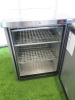 Foster Single Door Stainless Steel Under Counter Freezer, Model LR150 13-104, S/N E6009811. Size H83 x W60 x D64cm. - 4