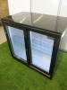 Polar 2 Sliding Glass Door Back Bar Cooler, Model GL010-07, S/NCK210601840.Size H85 x W90 x D51cm. - 3