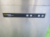 Hobart Ecomax Plus Commercial Run Through Dish Washer, Model CHH615S, 3 Phase. Size H149 x W61 x D72cm. Comes with 2 x Trays & Cutlery Basket. NOTE: requires plug & condition (As Viewed/Pictured). - 2