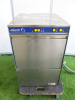 Nelson Under Counter Glass Washer, Model BC45AWB-11, S/N 110725. NOTE: requires tray.