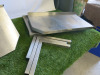 4 x Assorted Lengths of Stainless Steel Shelving with Brackets to Include: 2 x Size W80 x D40cm& 2 x W75 x D40cm. - 3