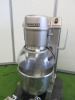 Hobart HSM20 Planetary Mixer , S/N 97-0233-066, YOM 2022. Comes with Bowl, Beater & 2 x Balloon Whisks. Lot Update. Unable to power up due to electrical fault.