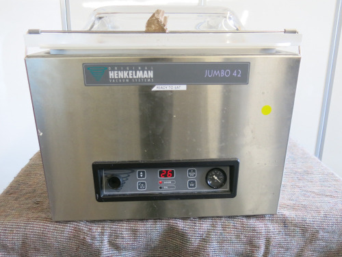 Henkelman Vacuum Packing Machine, Model Jumbo 42, S/N HOJ30240178, YOM 2024.