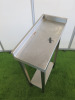 Stainless Steel In Fil Prep Table with Shelf Under. Size H90 x W28 x D60cm. - 2