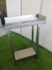 Stainless Steel In Fil Prep Table with Shelf Under. Size H90 x W28 x D60cm. - 3
