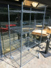4 Shelf Wire Plastic Coated Mobile Shelving Unit, Size H180 x W90 x D60cm. - 3