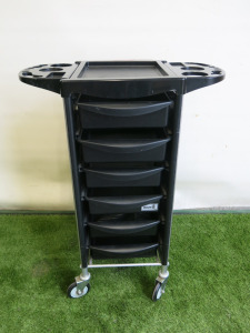 REM Mobile 6 Drawer Hair Stylists Trolley.