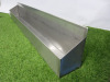 Stainless Steel Bar Bottle Holder. Size H18 x W110 x D12cm. - 2
