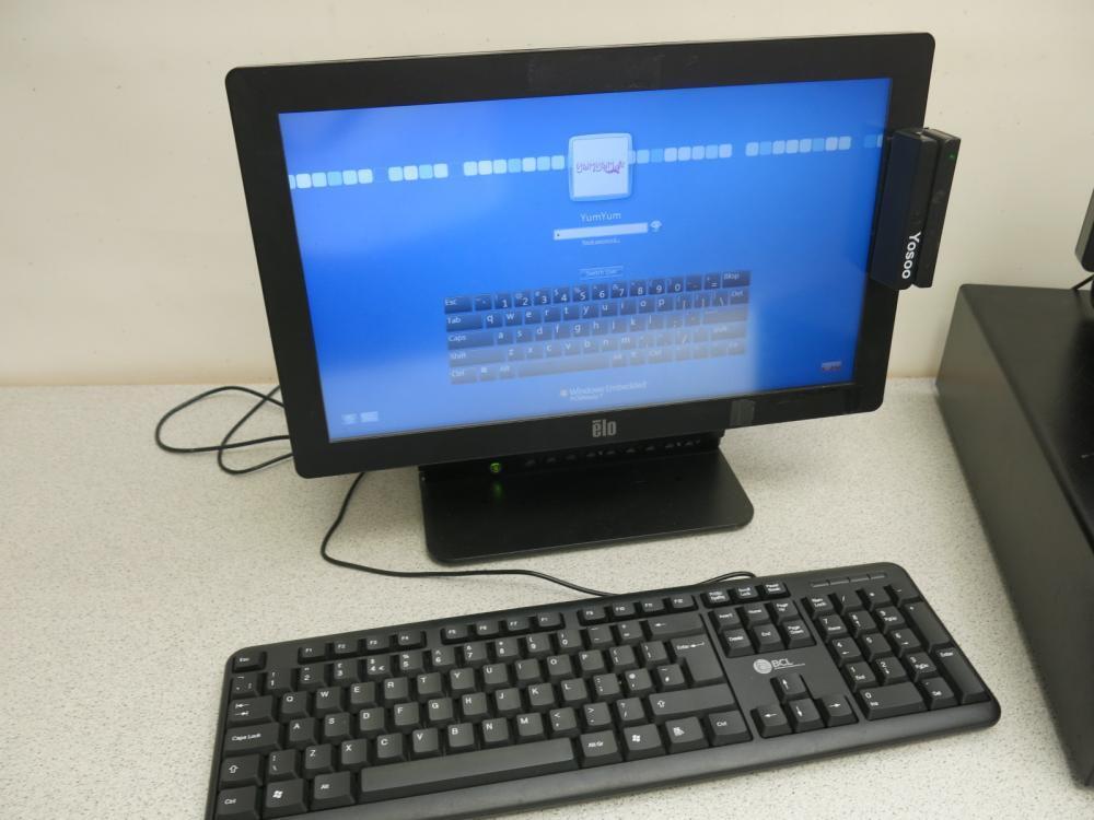 2 x Elo EPOS 15 Touchscreen POS, Model ESY 15E2, Running Windows ...