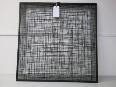 Metal Wall Art. Size H79x 79cm.