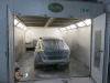 Dalby Spray Booth with Interior Lighting & Extraction (Not Heated), Size H3m W4.1m x L6.7m. Comes with Additional Paint Room with Light & Filter Extraction & 50 x Mixing Paint Pots, Size H2.5m x W2.5m x D2.0m. NOTE: &pound;1000 deposit required and buyer to dis - 3