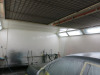 Dalby Spray Booth with Interior Lighting & Extraction (Not Heated), Size H3m W4.1m x L6.7m. Comes with Additional Paint Room with Light & Filter Extraction & 50 x Mixing Paint Pots, Size H2.5m x W2.5m x D2.0m. NOTE: &pound;1000 deposit required and buyer to dis - 6