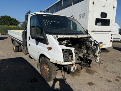 YM12 GZT: Ford Transit T350 100 RWD, Dropside Lorry, 3500kg...