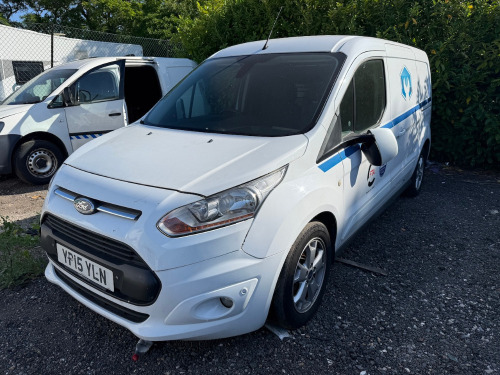 YP15 YLN: Ford Transit Connect, 240 Limited Van in White..