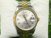 Rolex Datejust 18ct Gold & Stainless Wrist Watch, 36mm Silver Dial, Model 16233, Year 1991. NOTE: no original box or papers available with this watch but we have had verified as original, however buyers are always encouraged to satisfy themselves on al - 3