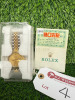 Rolex Datejust 18ct Gold & Stainless Wrist Watch, 36mm Gold with Diamond Aftermarket Dial, Model 16233, Year 1991. Comes with Original Certificate. NOTE: no original box available with this watch and we have had verified as original Rolex, other than a - 9