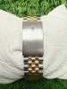 Rolex Datejust 18ct Gold & Stainless Wrist Watch, 36mm Red & Black with Diamond Aftermarket Dial, Model 16233. Year 1990. NOTE: no original box or papers available with this watch and we have had verified as original Rolex, other than aftermarket dial, - 4