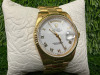 Rolex Day-Date President 18ct Gold Wrist Watch, 36mm Gold & White Dial, Model 18238, Year 1995. Bracelet is Advised to be Aftermarket. NOTE: no original box or papers available with this watch and we have had verified as original Rolex, other than afte - 2