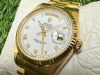 Rolex Day-Date President 18ct Gold Wrist Watch, 36mm Gold & White Dial, Model 18238, Year 1995. Bracelet is Advised to be Aftermarket. NOTE: no original box or papers available with this watch and we have had verified as original Rolex, other than afte - 3