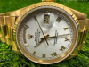 Rolex Day-Date President 18ct Gold Wrist Watch, 36mm Gold & White Dial, Model 18238, Year 1995. Bracelet is Advised to be Aftermarket. NOTE: no original box or papers available with this watch and we have had verified as original Rolex, other than afte - 6