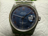 Rolex Datejust Stainless Steel Wrist Watch, 36mm Blue Roman Dial, Model 16234, Year 1993. Bracelet is Advised to be Aftermarket. NOTE: no original box or papers available with this watch and we have had verified as original Rolex, other than aftermarke - 2