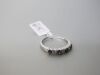 9ct White Gold Ring with 4 Sapphires & 3 Diamonds, Size N. RRP &pound;1175. - 6