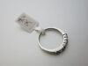 9ct White Gold Ring with 4 Sapphires & 3 Diamonds, Size N. RRP &pound;1175. - 8