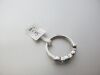18ct White Gold Ring with 4 Sapphires & 3 Diamonds. Size M. RRP &pound;1795. - 3