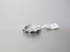 18ct White Gold Ring with 4 Sapphires & 3 Diamonds. Size M. RRP &pound;1795. - 4