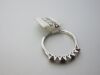 9ct White Gold Ring with 4 Ruby's (0.40) & 3 Diamonds (0.23). Size M-N. RRP &pound;1125. - 4