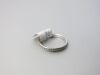 18ct White Gold Ring with Full Row of Diamonds, Size K-L. RRP &pound;1295. - 2
