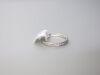 18ct White Gold Ring with Full Row of Diamonds, Size K-L. RRP &pound;1295. - 3