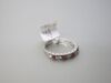 18ct White Gold Ring with 4 x Ruby's & 5 Diamonds, Size J-K. RRP &pound;915. - 2