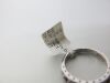 18ct White Gold Ring with 4 x Ruby's & 5 Diamonds, Size J-K. RRP &pound;915. - 5