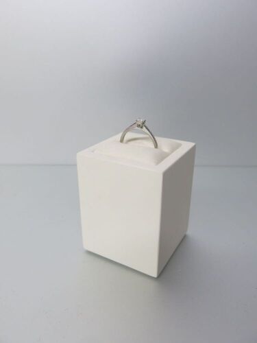 Platinum Ring with Solitaire Diamond (0.15ct), Size L. RRP &pound;895.