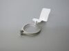 Platinum Baguette 0.18ct Diamond Solitaire Ring. Size L-M. RRP 895. - 5